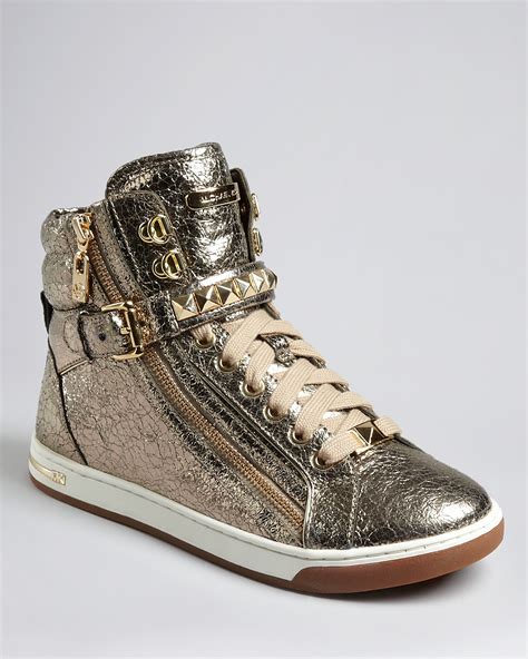 michael kors sneaker met moccasinflap|michael kors high tops.